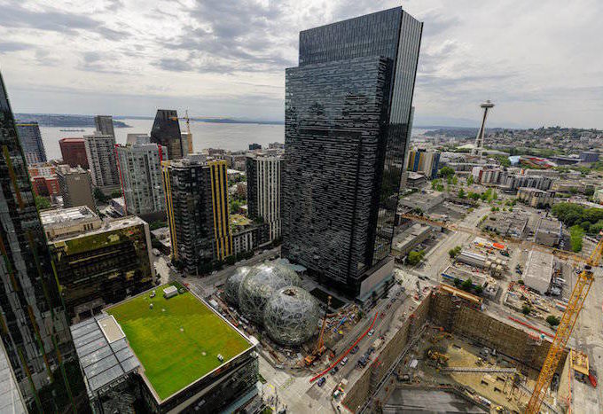 Skyscraper located in Seattle.