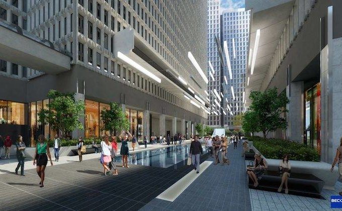 renderings of "The Hub"